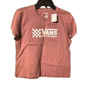 Vans Off The Wall Mauve T-Shirt NWT